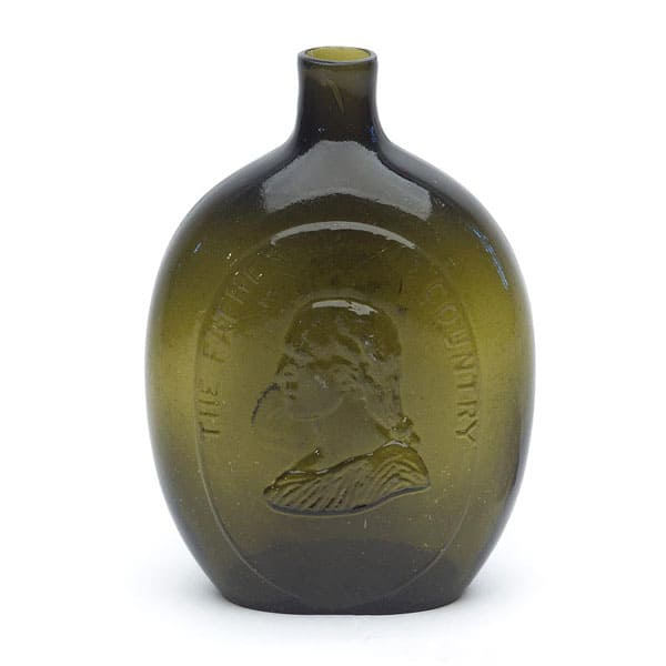 GI-43 • Washington / Taylor Portrait Flask - A