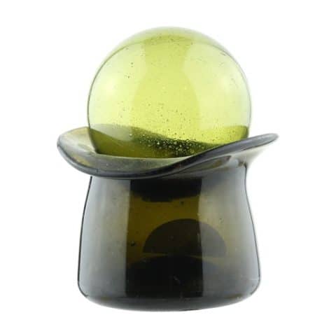 Pitkin Type Hat Whimsey and Witch Ball